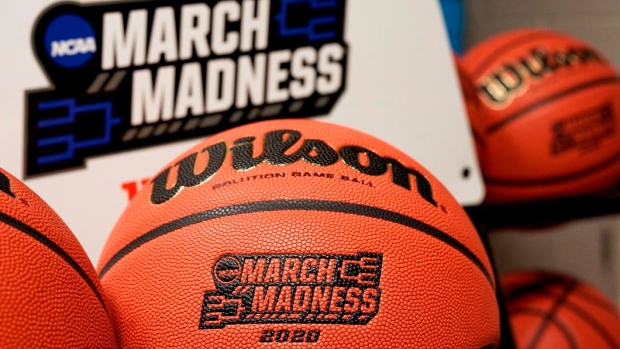 NCAA March Madness basketball, The Canadian Press NCAA March Madness basketball
