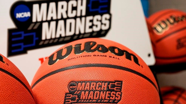 NCAA March Madness basketball