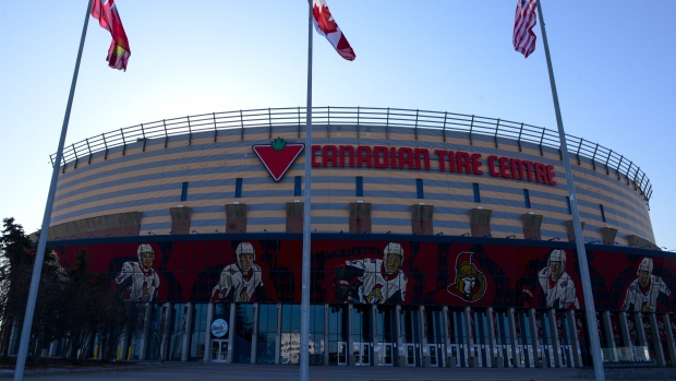 Canadian Tire Centre, The Canadian Press Canadian Tire Centre