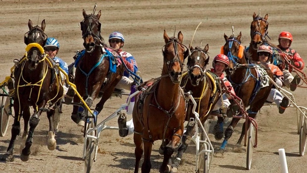 Harness racing at Woodbine Mohawk Park , The Canadian Press Harness racing at Woodbine Mohawk Park