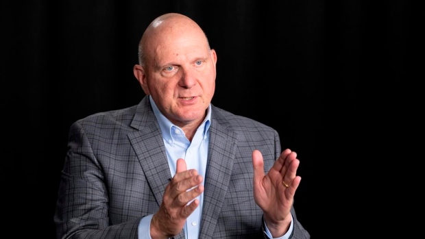 Steve Ballmer , The Canadian Press Steve Ballmer