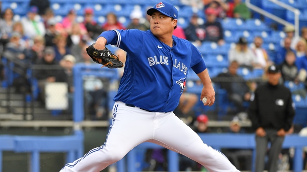 Healthy Ryu Hyun-jin heads to 1st spring training with Blue Jays