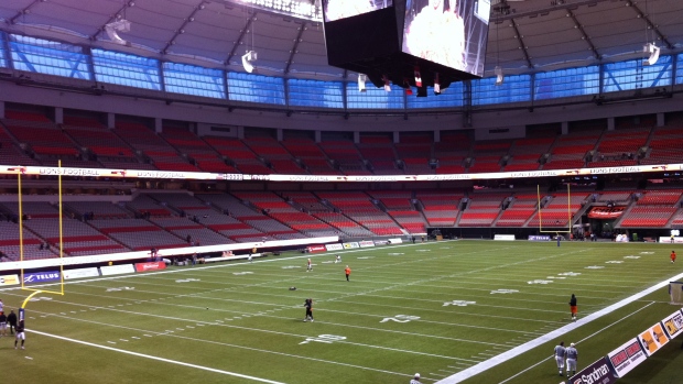 BC Place empty