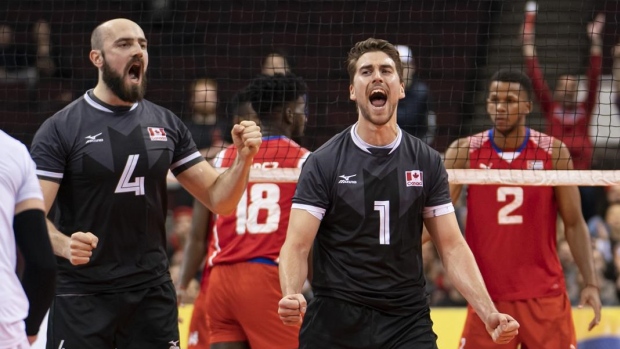 Team Canada Volleyball , The Canadian Press Team Canada Volleyball