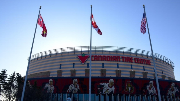 Canadian Tire Centre, The Canadian Press Canadian Tire Centre