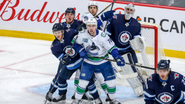 Canucks vs. Jets, Getty Images Canucks vs. Jets