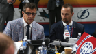 Marc Bergevin and Trevor Timmins 
