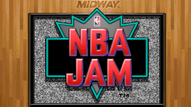 NBA Jam title screen