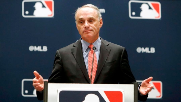 Rob Manfred, The Canadian Press Rob Manfred
