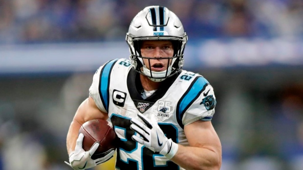Christian McCaffrey, The Canadian Press Christian McCaffrey