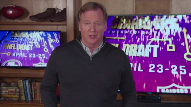 Roger Goodell NFL Draft, The Canadian Press Roger Goodell NFL Draft