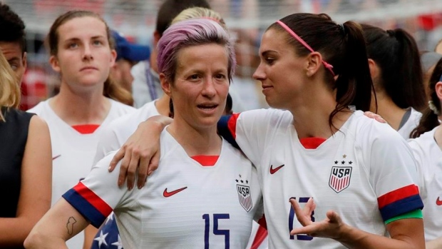 Megan Rapinoe Alex Morgan, The Canadian Press Megan Rapinoe Alex Morgan