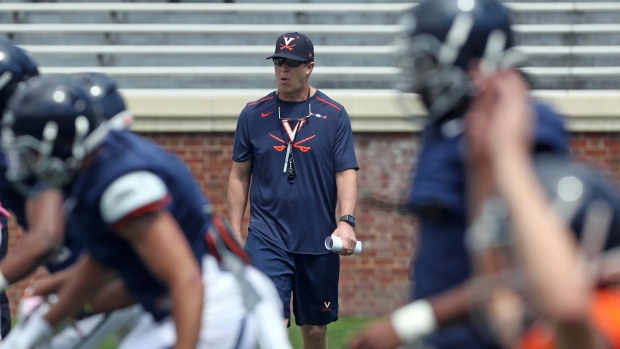Bronco Mendenhall, The Canadian Press Bronco Mendenhall