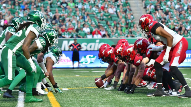 Roughriders vs. Stampeders, Arthur Ward, CFL.ca Roughriders vs. Stampeders