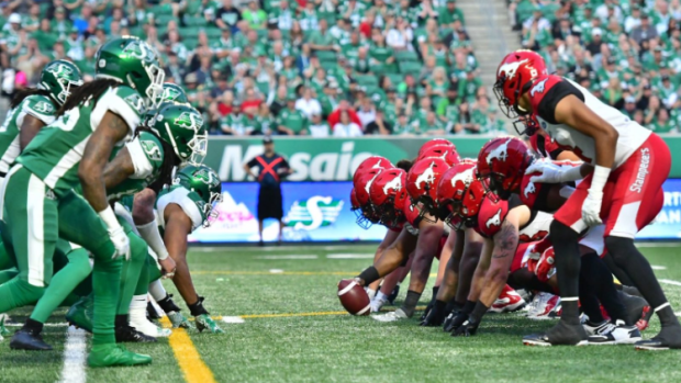 Roughriders vs. Stampeders