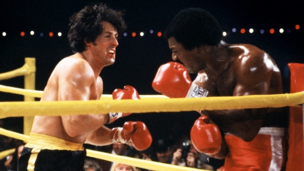 Sylvester Stallone Carl Weathers Rocky II, MGM Sylvester Stallone Carl Weathers Rocky II