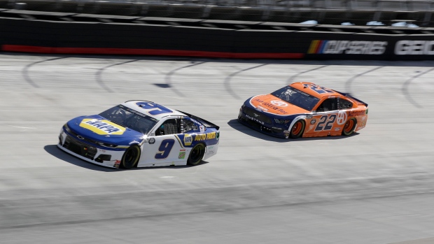Chase Elliott Joey Logano, The Canadian Press Chase Elliott Joey Logano