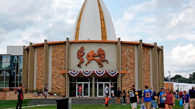 Pro Football Hall of Fame , The Canadian Press Pro Football Hall of Fame