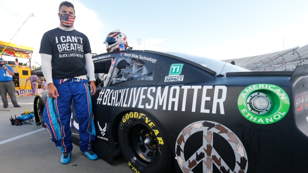Bubba Wallace, The Canadian Press Bubba Wallace