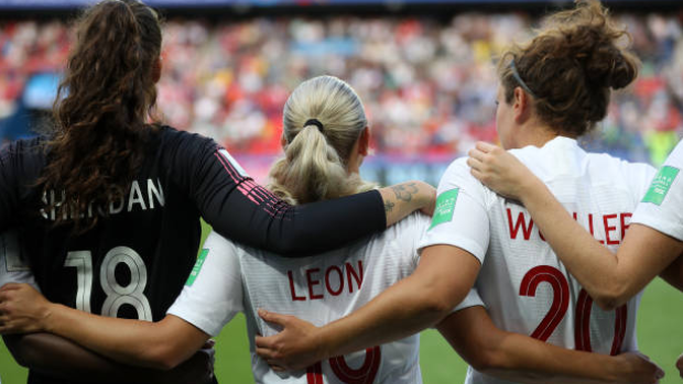 Members of Canada's Women's Soccer Team, Getty Images Members of Canada's Women's Soccer Team