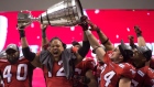 Stampeders celebrate Grey Cup