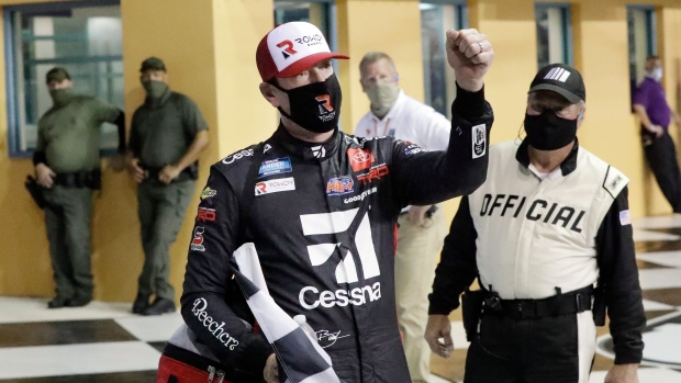 Kyle Busch, The Canadian Press Kyle Busch