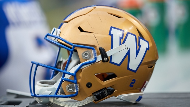 Winnipeg Blue Bombers helmet