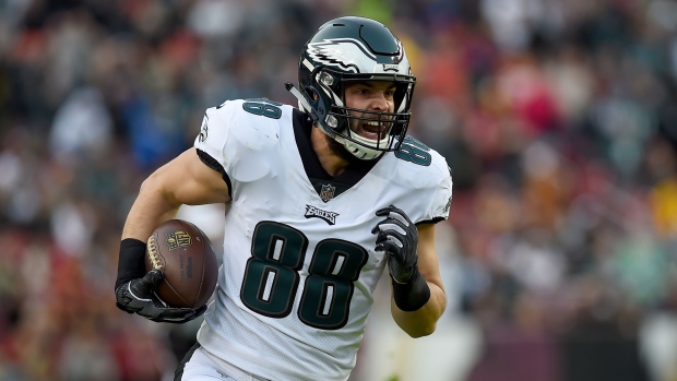 Dallas Goedert , Getty Images Dallas Goedert
