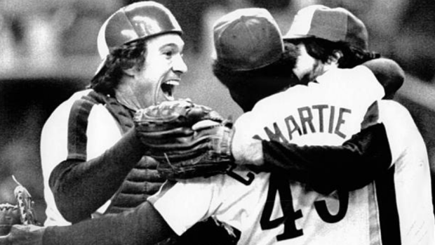 Gary Carter, Warren Cromartie and Jeff Reardon, Getty Images Gary Carter, Warren Cromartie and Jeff Reardon