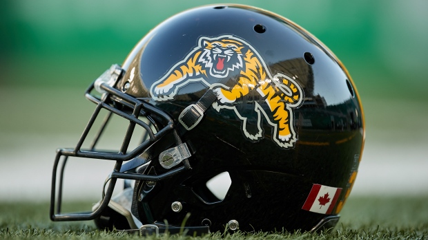 Hamilton Tiger-Cats helmet