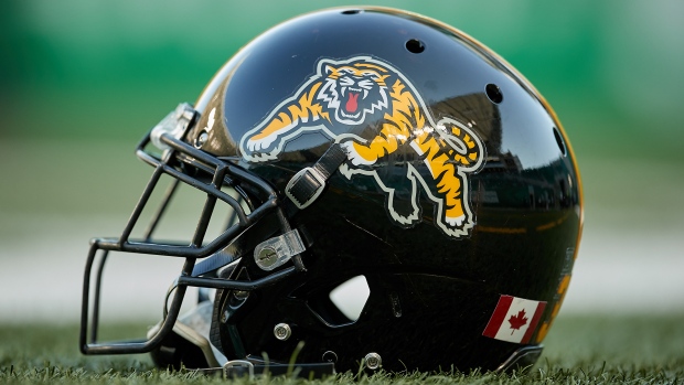 Hamilton Tiger-Cats helmet, Getty Images Hamilton Tiger-Cats helmet