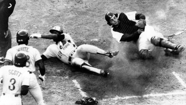 Warren Cromartie Mike Scioscia, Getty Images Warren Cromartie Mike Scioscia