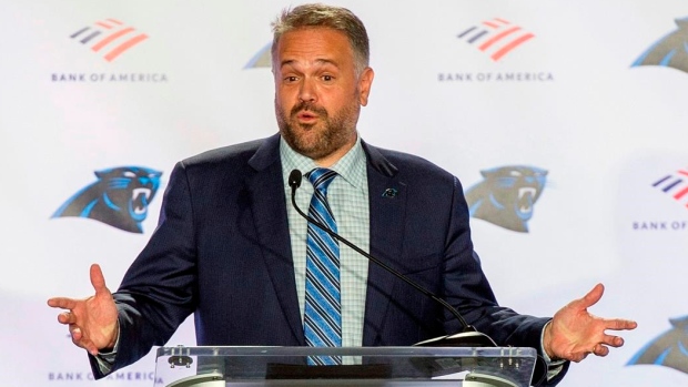 Matt Rhule, The Canadian Press Matt Rhule
