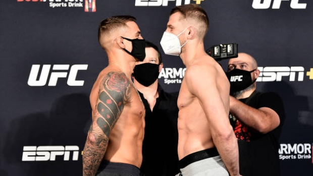 Dustin Poirier Dan Hooker, Chris Unger/Zuffa LLC via Getty Images Dustin Poirier Dan Hooker