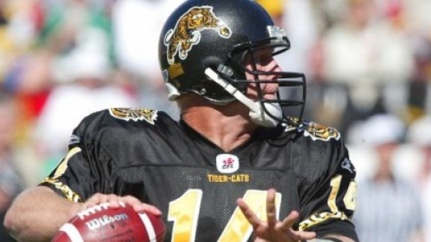Danny McManus, Courtesy of Hamilton Tiger-Cats Danny McManus