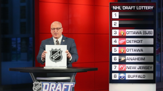 2020 NHL Draft Lottery winner to be 