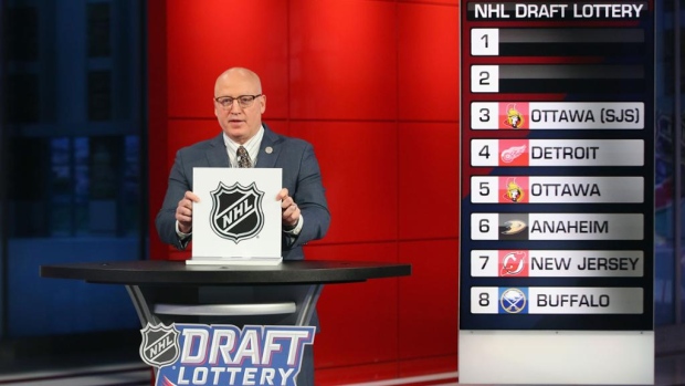 Bill Daly NHL Draft Lottery 2020
