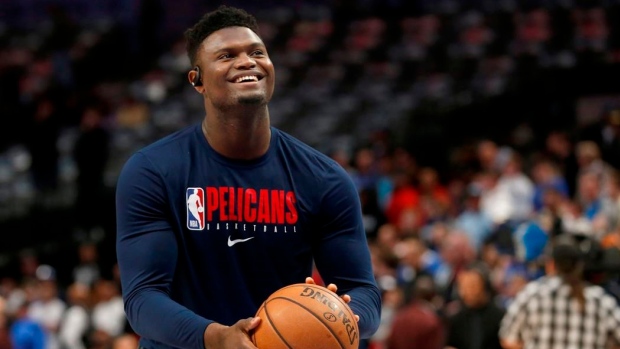 Zion Williamson, The Canadian Press Zion Williamson