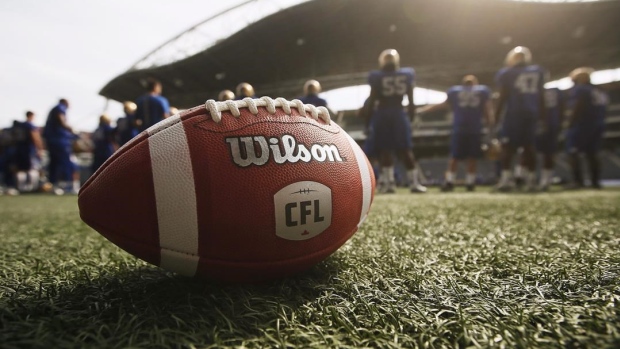 CFL ball, The Canadian Press CFL ball