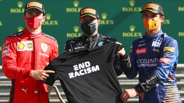 Valtteri Bottas Charles Leclerc Lando Norris, The Canadian Press Valtteri Bottas Charles Leclerc Lando Norris