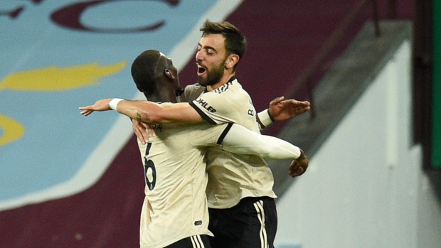 Paul Pogba and Bruno Fernandes, The Canadian Press Paul Pogba and Bruno Fernandes