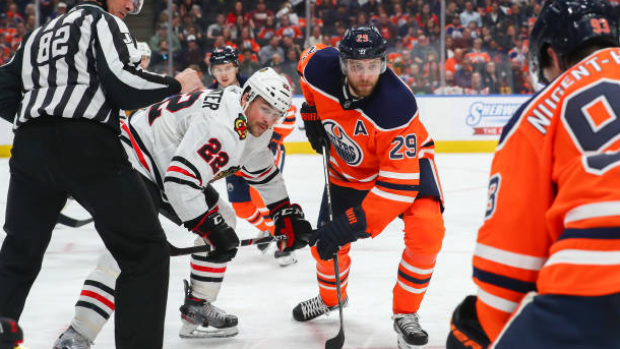 Leon Draisaitl and Ryan Carpenter , Getty Images Leon Draisaitl and Ryan Carpenter