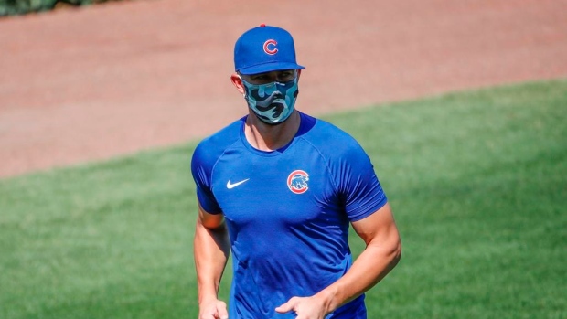 Chicago Cubs Mask, The Canadian Press Chicago Cubs Mask