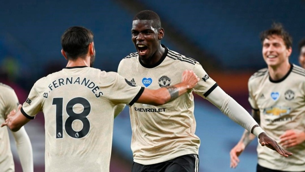 Paul Pogba and Bruno Fernandes, The Canadian Press Paul Pogba and Bruno Fernandes