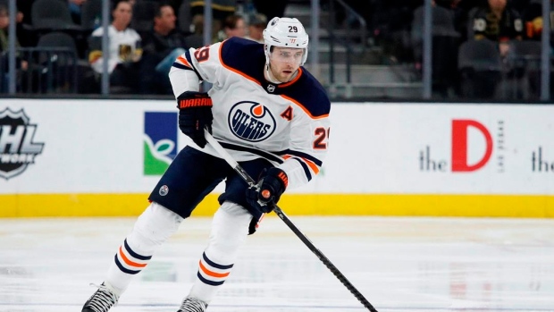 Leon Draisaitl Edmonton Oilers Gra decyzyjna na czas 7 Los Angeles Kings