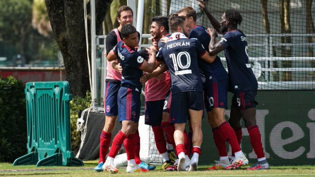 Chicago Fire celebrate 