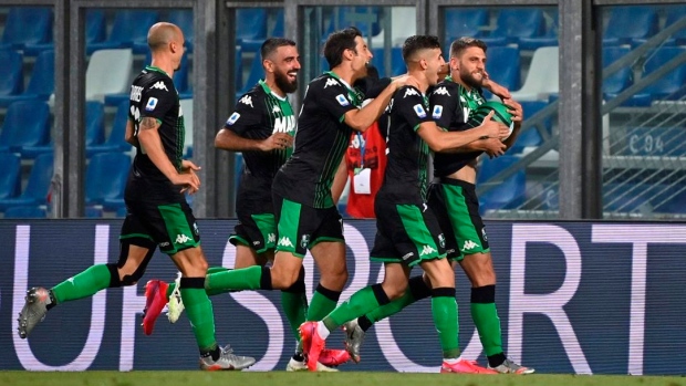 Sassuolo Celebrates 