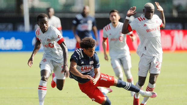 Tajon Buchanan #17 of New England Revolution
