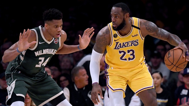 LeBron James, Giannis Antetokounmpo voted as All-Star captains - ABC7 San  Francisco