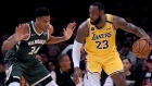 LeBron James and Giannis Antetokounmpo